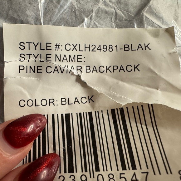 Christian Lacroix Elegant Black Backpack - Picture 6 of 6